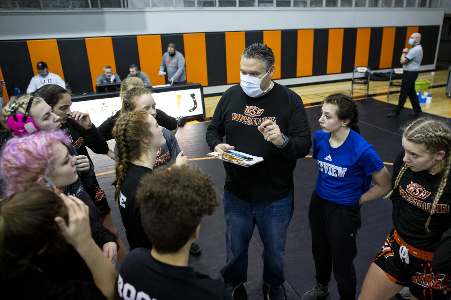 Billings Senior girls wrestling mixer